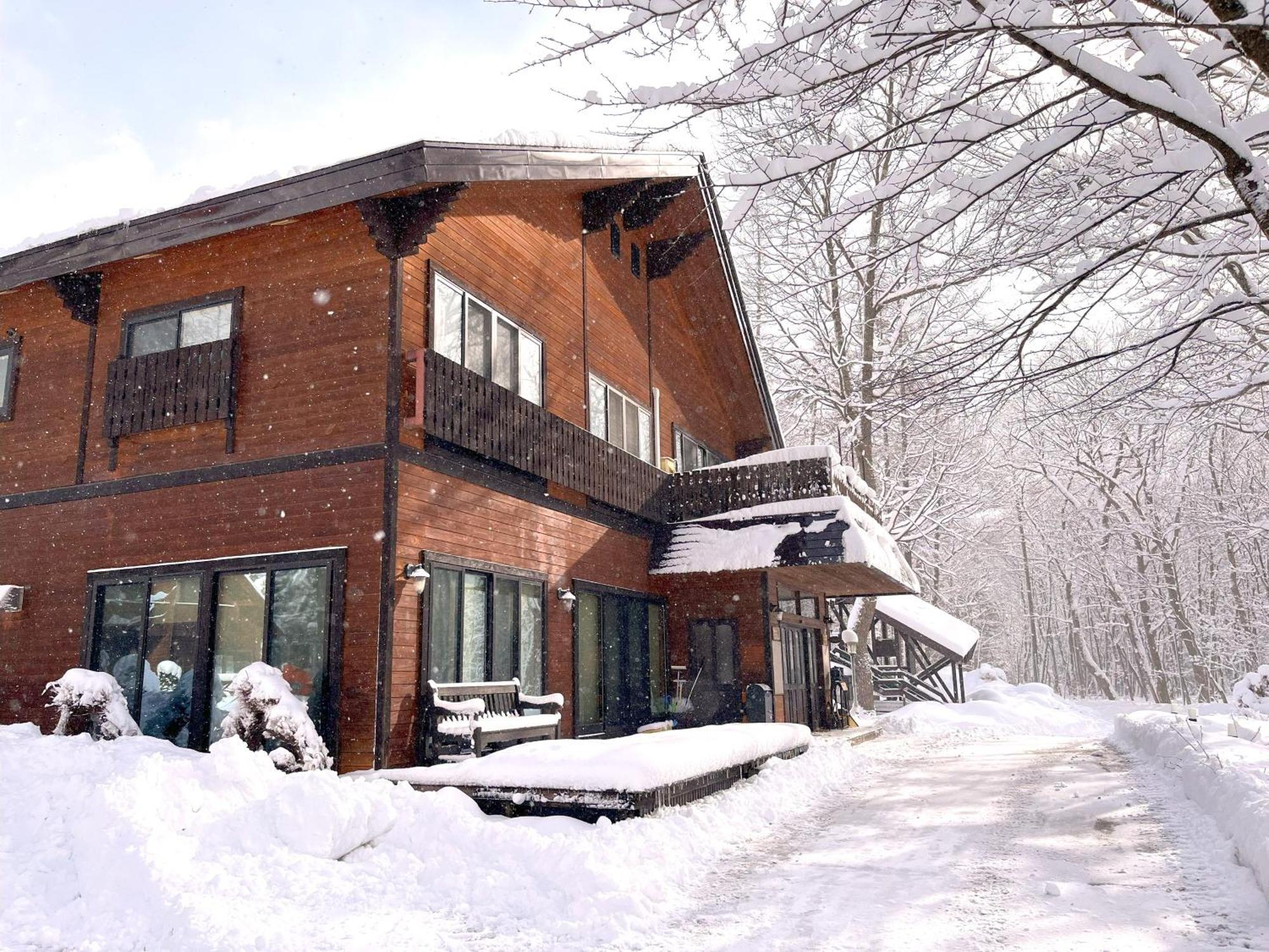 Log Cottage Epoch Hakuba Dış mekan fotoğraf