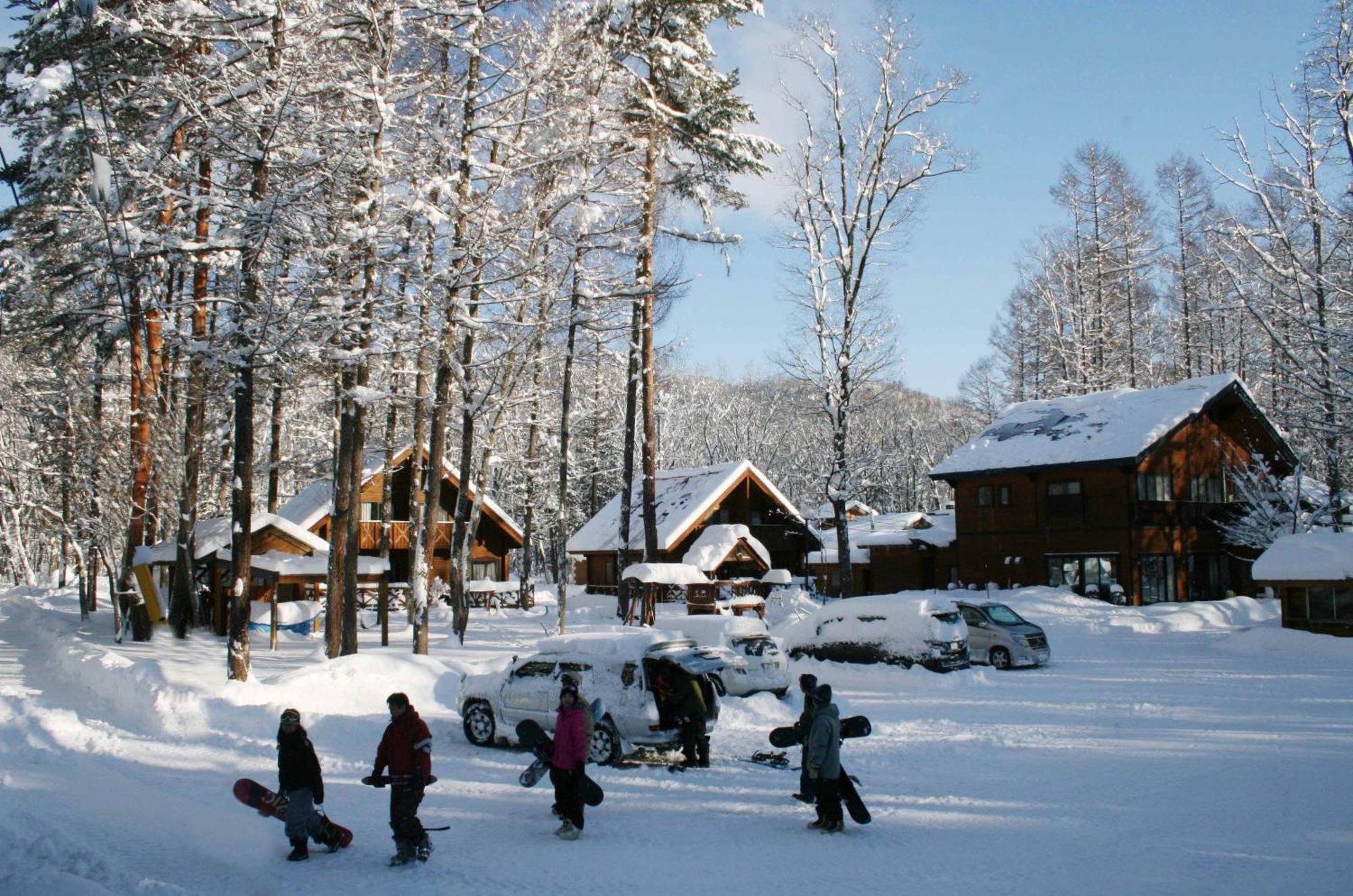 Log Cottage Epoch Hakuba Dış mekan fotoğraf