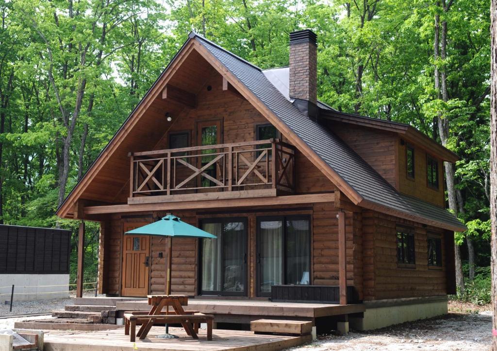 Log Cottage Epoch Hakuba Dış mekan fotoğraf